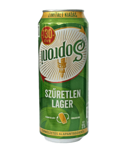 Soproni - Unfiltered Lager (Szűretlen Lager) 5% 0,5 l