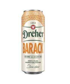 Dreher Apricot (Barack ízű sör) 4% 0,5 l