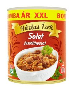 Házias Ízek Cholent with dried smoked meat (Sólet füstölt hússal , Bomba ár XXL) 800 g