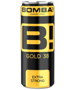 BOMBA! Gold Energy Drink can (dobozos) 250 ml