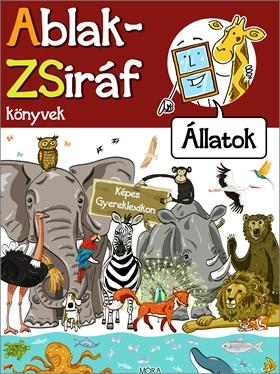 Ablak-zsiráf könyvek - Állatok könyv