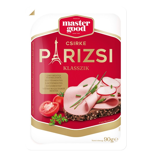 Saga Sliced chicken parisian (Szeletelt csirke párizsi) 90g Master Good