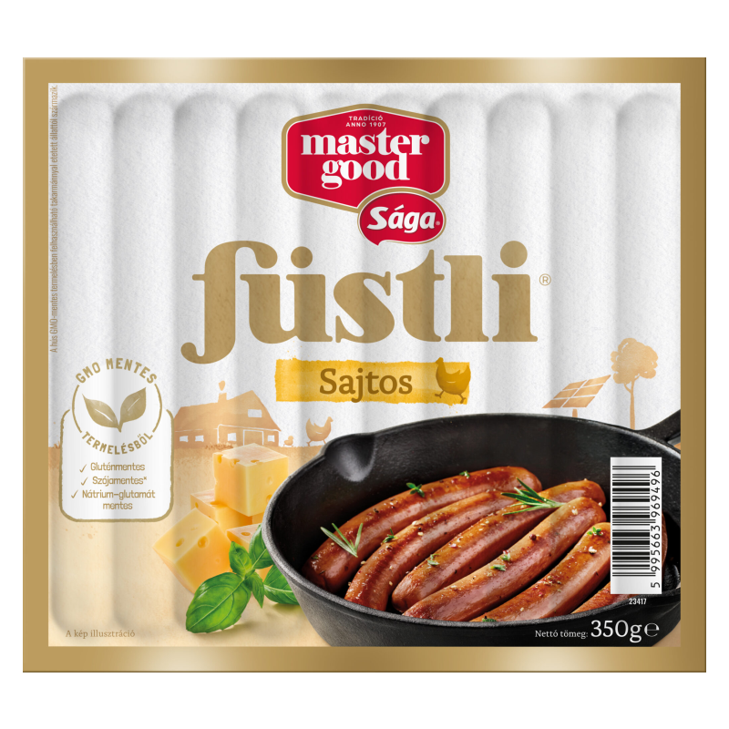 Saga Fustli cheese (Sajtos Füstli) 350g Master Good