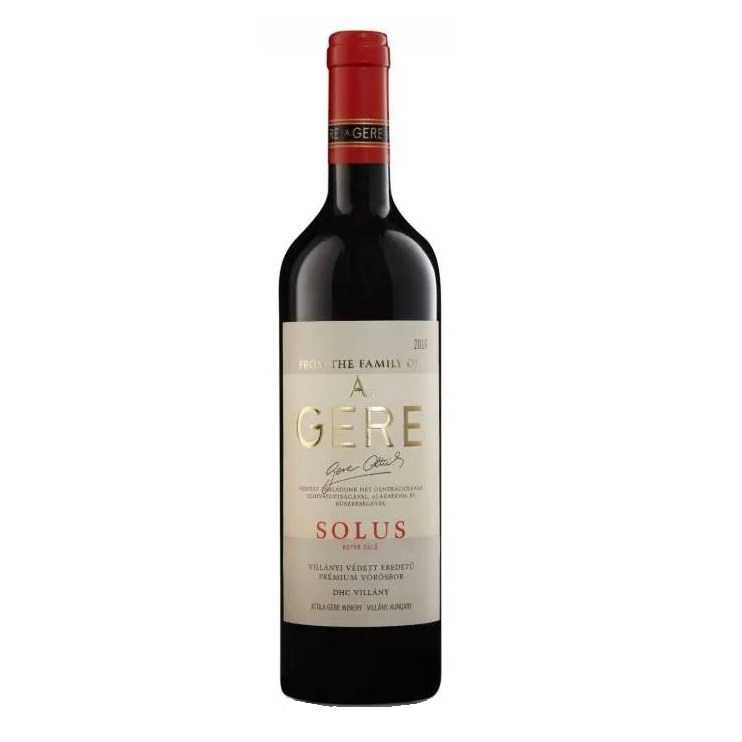 Gere Solus Merlot 2022 - Premium Red Wine 0,75 l