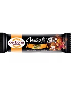 Cerbona Gingerbread muesli bar (Mézeskalács ízű müzliszelet) 20 g