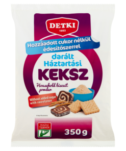 Detki sugar-free household biscuit ground (Cukorments darált háztartási keksz) 350g