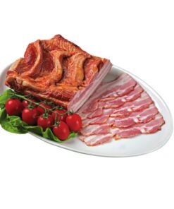 Smoked and cooked belly bacon (Füstölt-főtt császárszalonna) Palatin ~300g 08.05.2026.