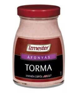 Horseradish Grated with BLUEBERRY (reszelt torma ÁFONYÁS) Ízmester 175 g