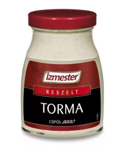 Horseradish Grated HOT/SPICY (reszelt torma CSÍPŐS) Ízmester 175 g