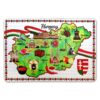 Coaster for plates – Hungary map (Tányér alátét)