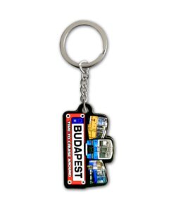 Keyring Time to crusie around Budapest (Kulcstartó)