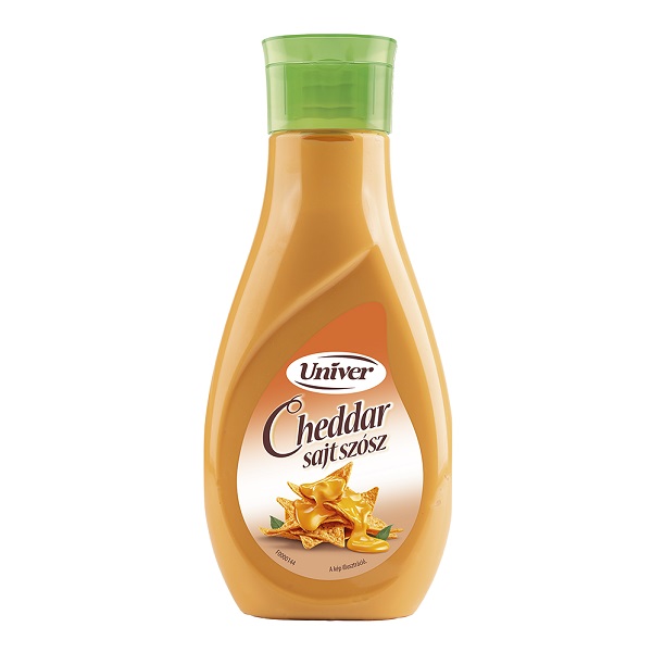 Univer Cheddar cheese sauce (Cheddar sajt szósz) 410g