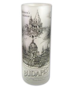 Shot glass - Budapest Parlament & Fishermans Bastion (Üvegpohár - Parlament & Halászbástya) 6cl