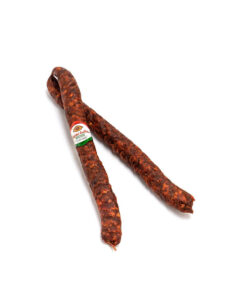 Smoked Mangalista sausage MILD in vacuum packaging (Csemege vékony mangalica kolbász vákuumcsomagolt) ~400g Békési Hús