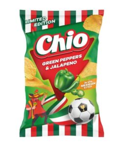 Chio chips green paprika jalapeno 130g