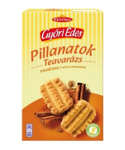 Cinnamon biscuit (Pillanatok Teavarázs fahéjas keksz), Győri Édes 160 g
