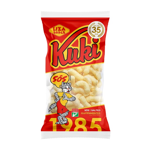 Corn snack salted (Sós kukoricapehely) 70g Liza Snack